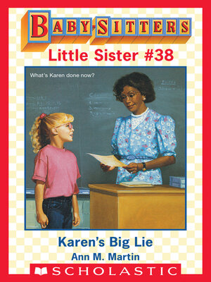 cover image of Karen's Big Lie
